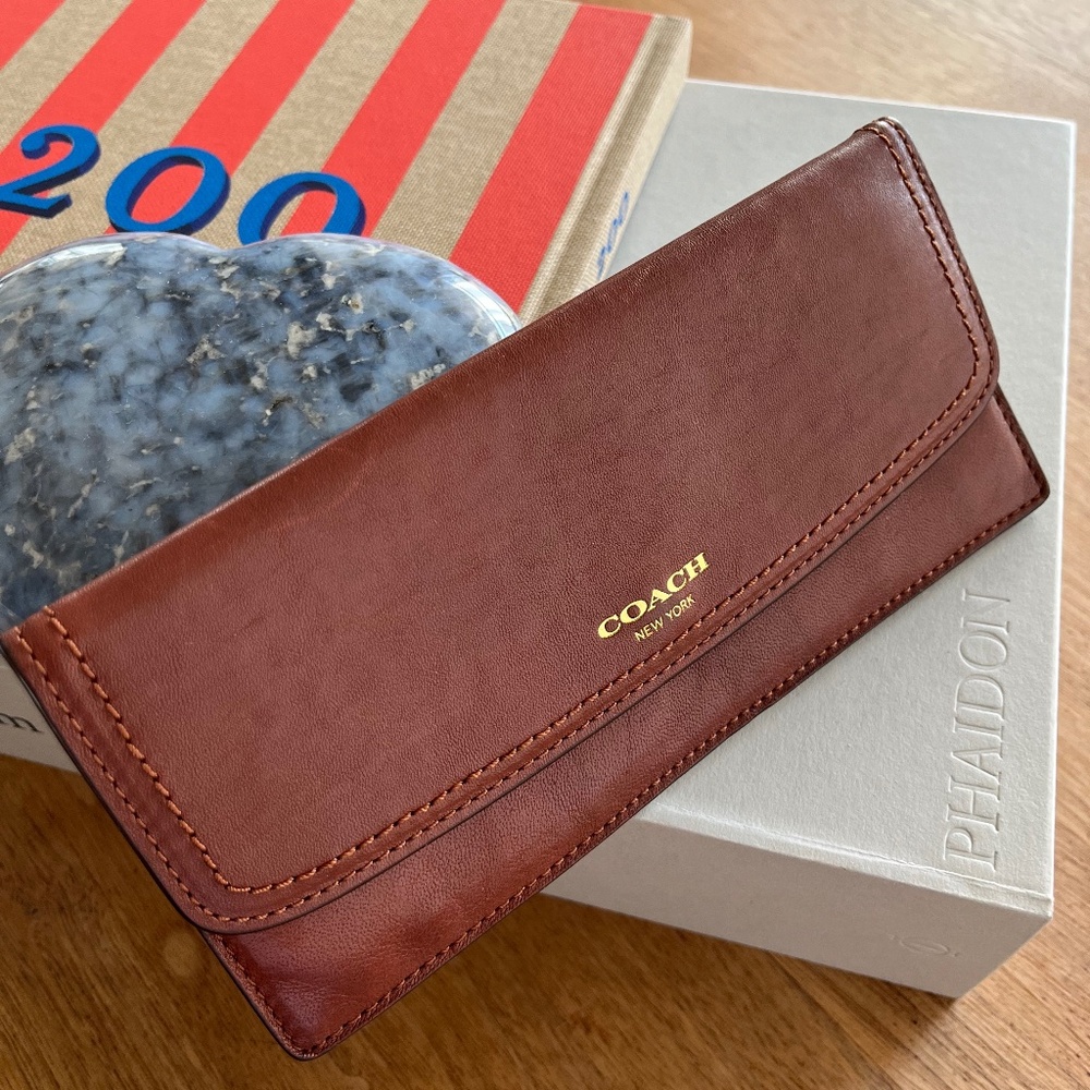 Coach Slim Leather Wallet